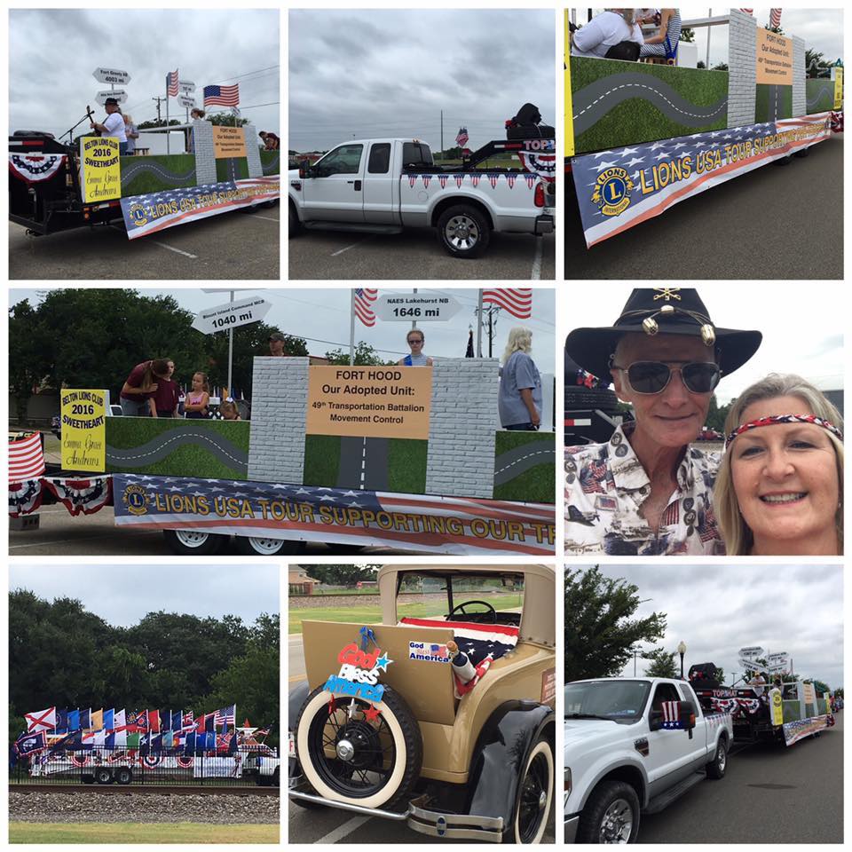 Event 4th Of July Parade 2016 Belton Lions Club